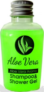 Aloe vera Σαμπουάν ΚΑΙ αφρόλουτρο 30ml alu cap