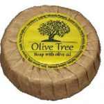 Olive Tree σαπούνι ελαιόλαδου στρογγυλό 30γρ σε οικολογικό χαρτί 