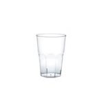 Πλαστικό ποτήρι PS μίας χρήσης 12cl/20cl/24cl/33cl/40cl διαφανές